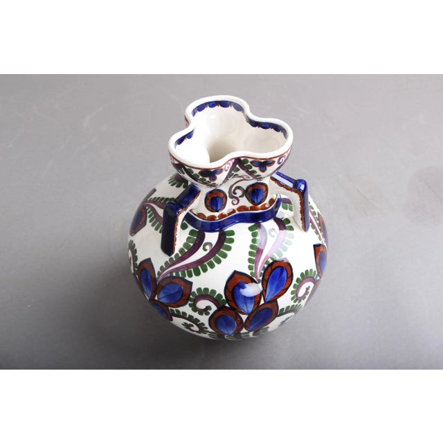 Aluminia Vase, 1900s For Sale - Image 4 of 9