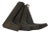 Rare to Market Set of 4 Primitive Antique Cobbler's Wood Boot Forms in Stained Black For Sale
