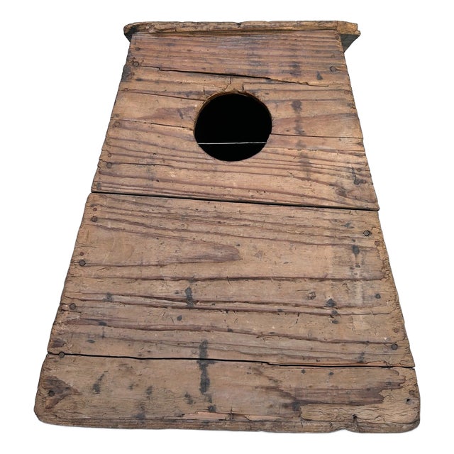 Japanese Wabi-Sabi Fumidai Display Stool, 1920s For Sale