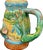 Vintage Majolica Ceramic Fisherman's Tankard For Sale - Image 4 of 9