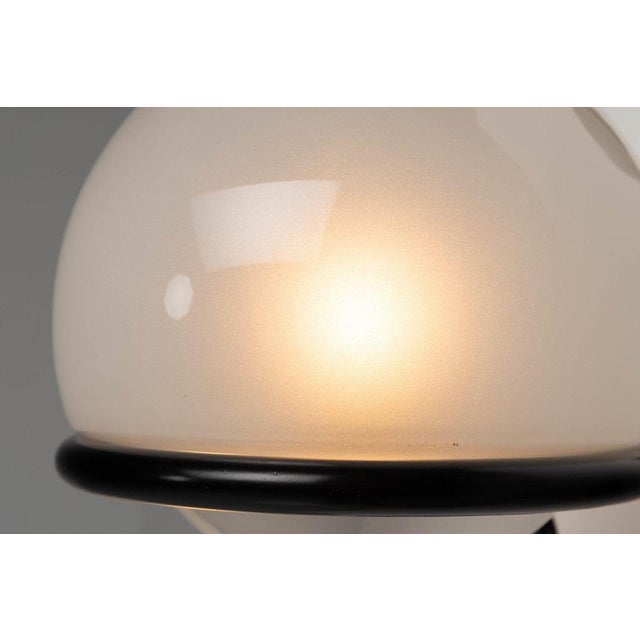 Glass and Metal Model 154 Wall Lamp by Sergio Asti for Arteluce, Italy, 1964 For Sale - Image 17 of 18