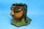 MEASUREMENTS: Height: 12 cm; Width: 15.5 cm; Depth: 13 cm; Weight: 1.080 kg Object : Rare anthropomorphic sculptural vase,...