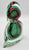 Discover the exquisite beauty of this MCM Murano Sommerso Art Glass Sculpture Perfume Bottle! This stunning piece is a...
