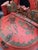 Antique Chinese Red Laquer Wedding Basket For Sale - Image 10 of 11