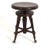 Antique Piano Stool W Brass & Glass Ball & Claw Feet For Sale - Image 4 of 9
