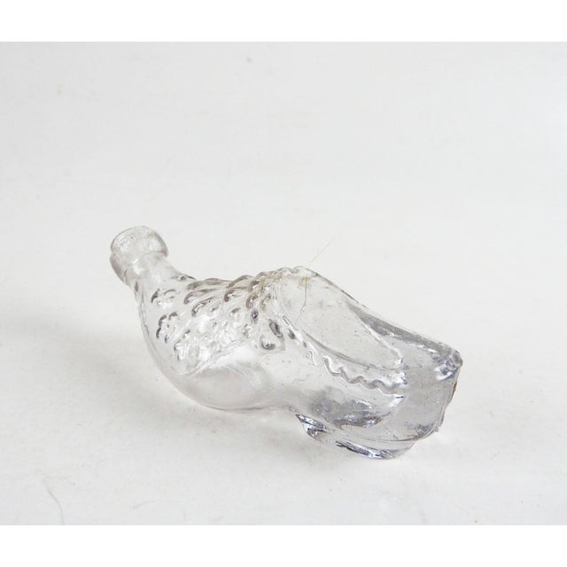 Tiny Antique Novelty Shoe Shaped Glass Bottle Chairish