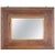 Brown Antique Inlaid Walnut Wall Mirror, 1820s For Sale - Image 8 of 8