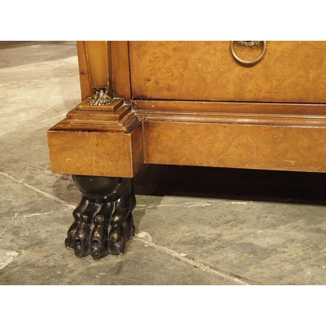 A French Empire Style Commode With Marble Top and Gilt Mounts, Circa 1900 For Sale - Image 4 of 18