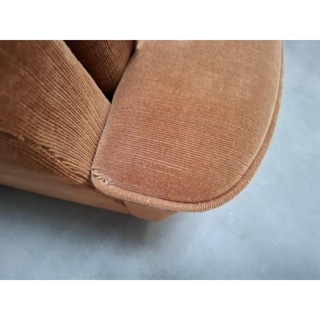 Mid-Century Modern Czech Lounge Armchairs with Rolling Casters, 1970, Set of 2 For Sale - Image 6 of 18