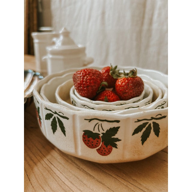 Sorau stencil nesting bowls, Germany