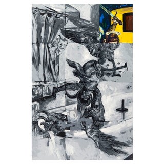 Tadanori Yokoo, Saint George - Take Wing, Ye Vengeful Spectre!, Large Serigraph For Sale