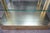 Vintage Hollywood Regency Brass & Glass Curio Display Cabinet Vitrine MCM 80" For Sale - Image 15 of 18