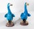 Chinoiserie 20th Century Pair of Chinese Turquoise Blue Glazed Chinoiserie Ducks or Geese For Sale - Image 3 of 13
