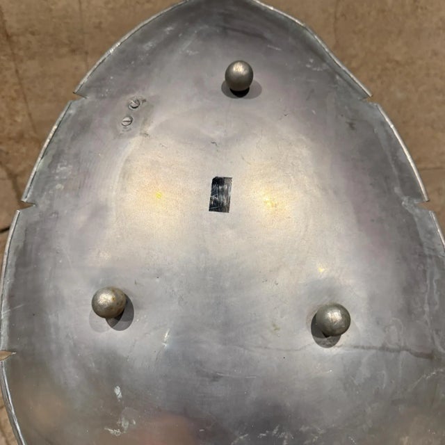 Towle Silversmith Nickel Plated Leaf Serving Tray Lizard Decor For Sale - Image 15 of 17