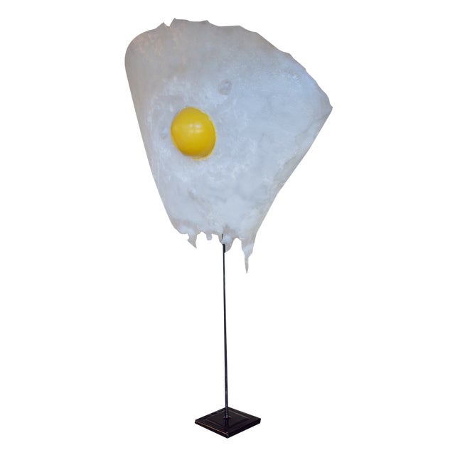 Egg Floor Lamp by Michel Froment For Sale