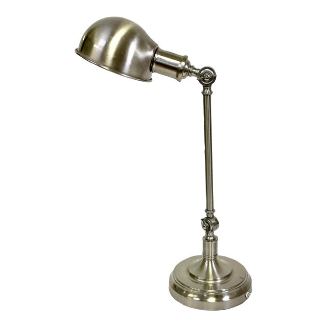 1990s Vintage Industrial Americana Boho Chic Articulating Desk Lamp For Sale