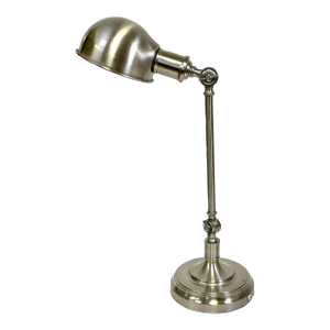 1990s Vintage Industrial Americana Boho Chic Articulating Desk Lamp