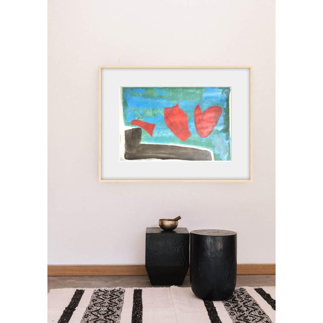 Early 21st Century Alice Maier, Re-Nouveau N°20, 2025, Acrylic on Paper For Sale - Image 5 of 9