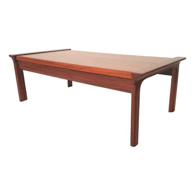Mid-Century Coffee Table in Teak, 1960s For Sale