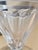 Glass Vintage Crystal Wine Glasses with Rex Pattern from Baccarat, 1920s, Set of 9 For Sale - Image 7 of 10