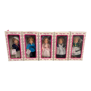 1982 Ideal Toy Co. Shirley Temple Doll Collection - Complete Set of 5 New in Box
