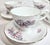 Ceramic Cherry Blossom Teacups and Saucers- Set of Eight For Sale - Image 7 of 12