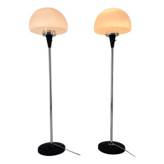 Floor Lamps attributed to Jaroslav Bejvl for Lidokov, 1960s, Set of 2 For Sale