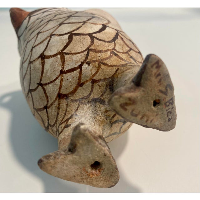 1960s Nellie Bica Vintage Pottery Owl For Sale - Image 5 of 5