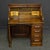 Edwardian Oak Roll Top Desk, 1890s For Sale - Image 16 of 18