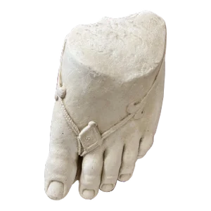 Vintage Italian Sculpture of Middle Foot