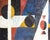 Mid-Century Modern 1950s Abstract Oil on Canvas Painting by Charles Mussett For Sale - Image 3 of 7