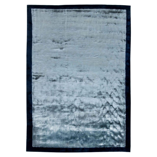 High-Quality Contemporary Handmade Silk Rug by Doris Leslie Blau For Sale