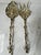 Vintage Italian Baroque-Style Serving Set Spoon and Fork For Sale - Image 12 of 12