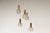 Vintage/Design Cascade ceiling light made of brass and acrylic, manufactured in Germany or Austria in the 1960s....