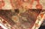 Vintage Turkish Oushak Rug With Taupe Medallion and Rich Brown Field For Sale - Image 10 of 11