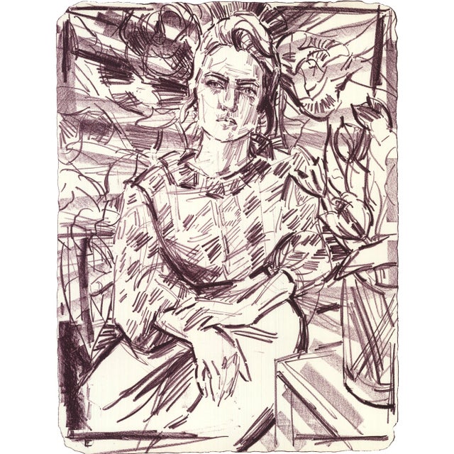 Contemporary Elizabeth Peyton Emmelyn Butterfield-rosen, 2014 - Signed For Sale - Image 3 of 5