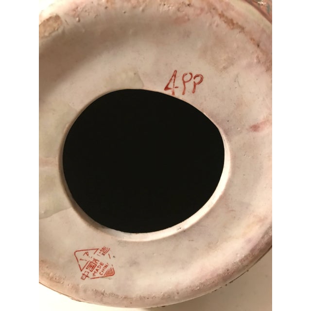 Antique Satsuma Outdoor Scene Decorative Egg For Sale - Image 10 of 11