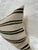 Contemporary Turkish Hemp Pillow Cushion Natural Beige Black Pillow Cushion Cover 16" x 24" For Sale - Image 3 of 4
