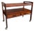 1960s Scandinavian Modern Rosewood Bar Cart Trolley by Arrebo Mobler For Sale