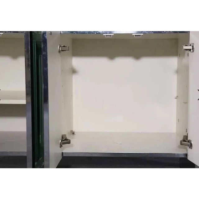 Mid-Century Modern Mirrored Cabinet by Ello For Sale - Image 3 of 8