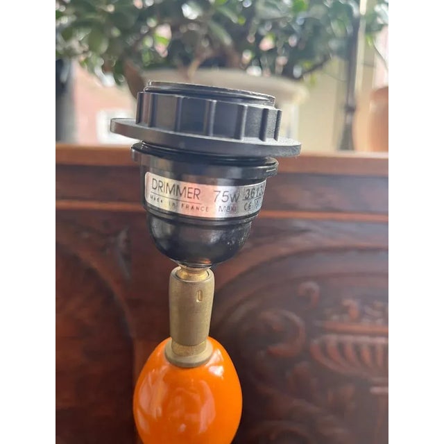 1980s Ceramic Table Lamp by Louis Drimmer, 1980s For Sale - Image 5 of 9