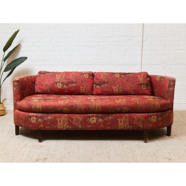 Chinoiserie Chinoiserie 1960’s Sofa For Sale - Image 3 of 5