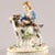 Porcelain figure "Boy with a goat". Allegory of autumn, harvesting. H-14.5 cm. The brand of the Meissen manufactory is a...