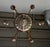 Italian Silvered Wood and Iron Six-Light Chandelier For Sale - Image 12 of 13