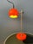 Mid-Century Modern Space Age Desk Lamp in Orange For Sale - Image 5 of 13