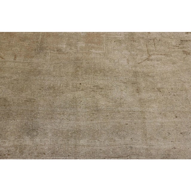 Mid 20th Century Mid 20th Century Vintage Muted Oushak Rug - 06'08 X 09'06 For Sale - Image 5 of 9