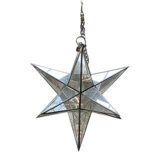 Large Moravian Star Pendant by Restoration Hardware For Sale