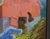 1990s 1990s Randall Berndt “The Farmer and the Storm” Painting on Board Wisconsin Artist For Sale - Image 5 of 8