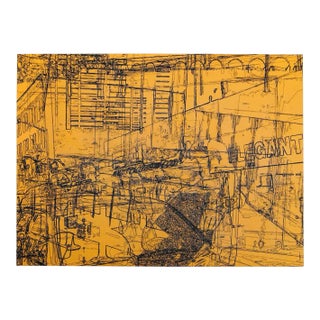 Urban Sweetheart - Original Acrylic Painting on Cradled Panel by Lee Gainer For Sale