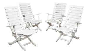 Garden Chairs, Set of 4